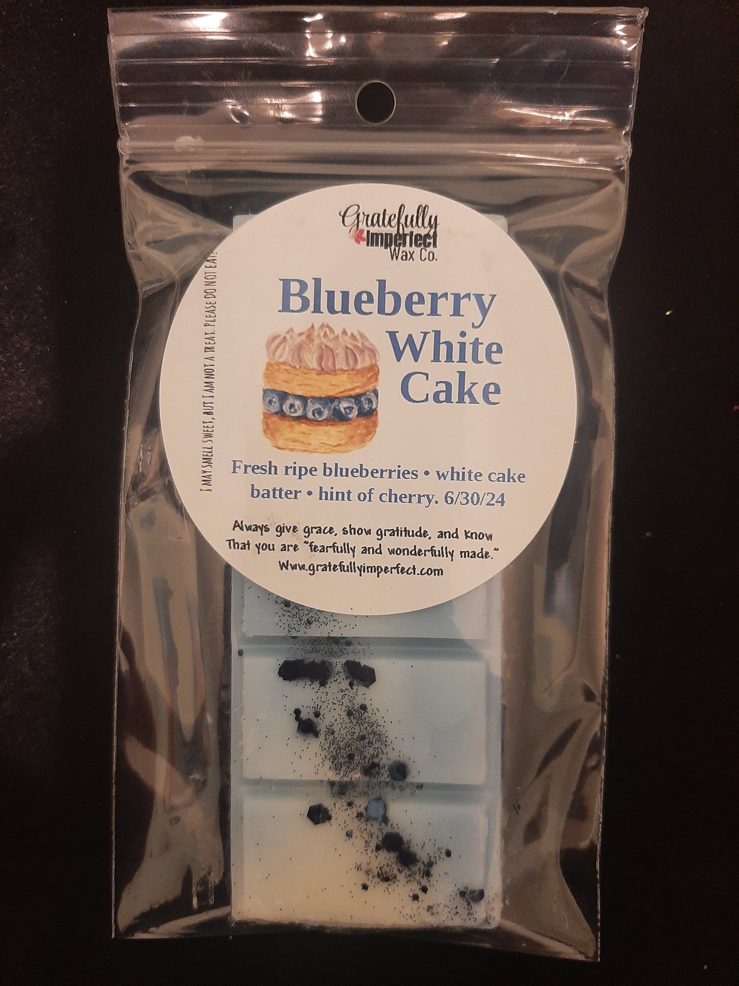 Blueberry White Cake