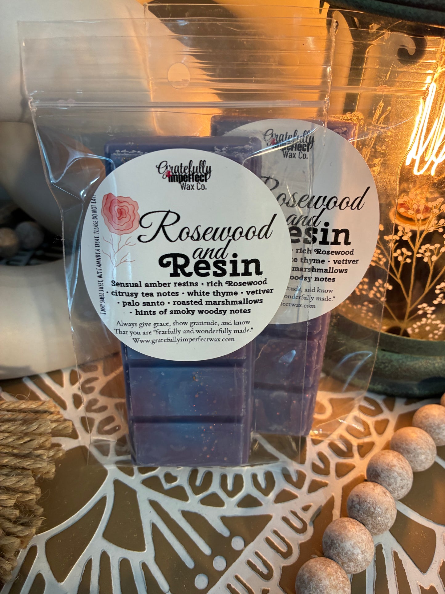 Rosewood and Resin