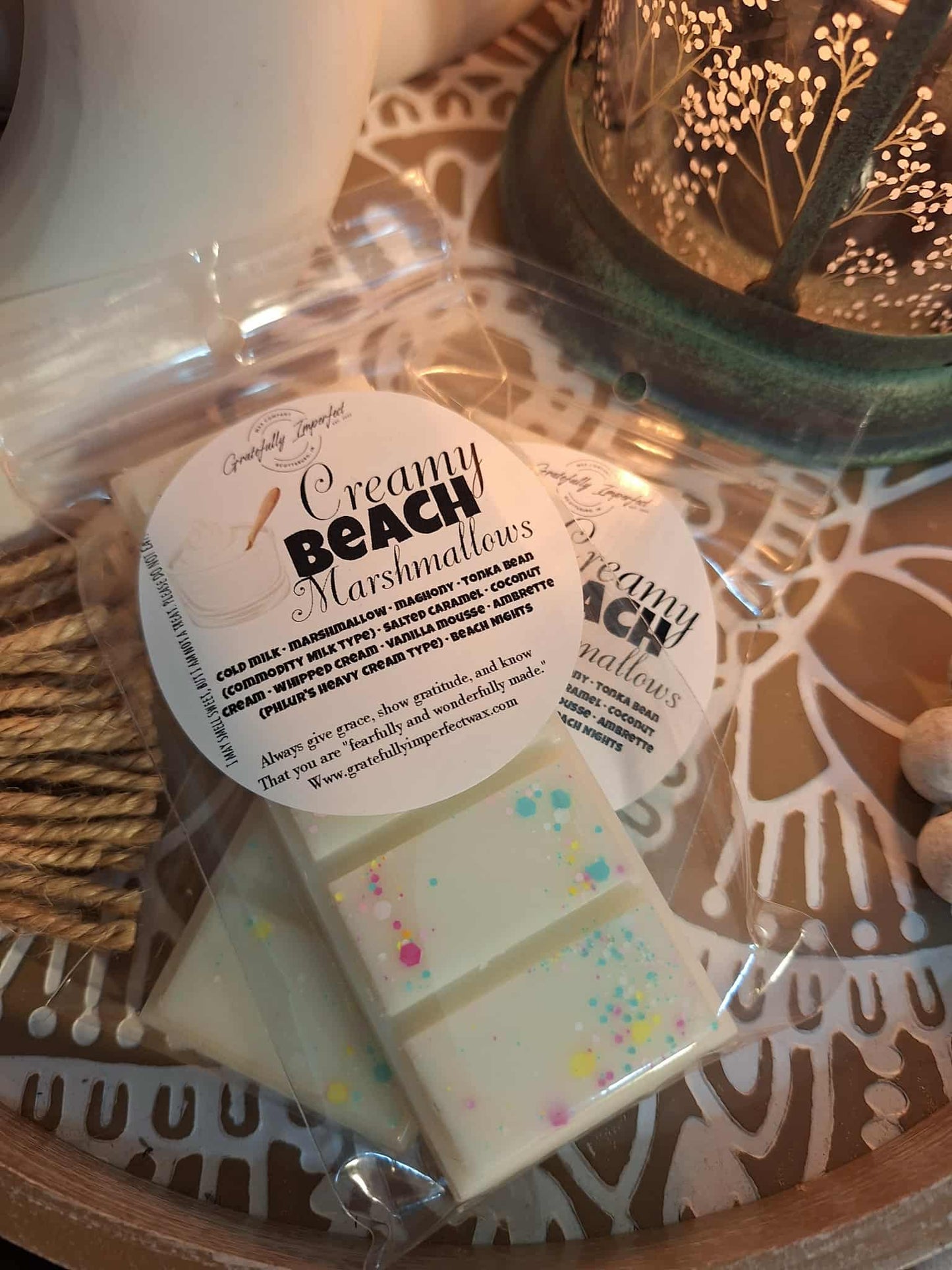 Creamy Beach Marshmallows