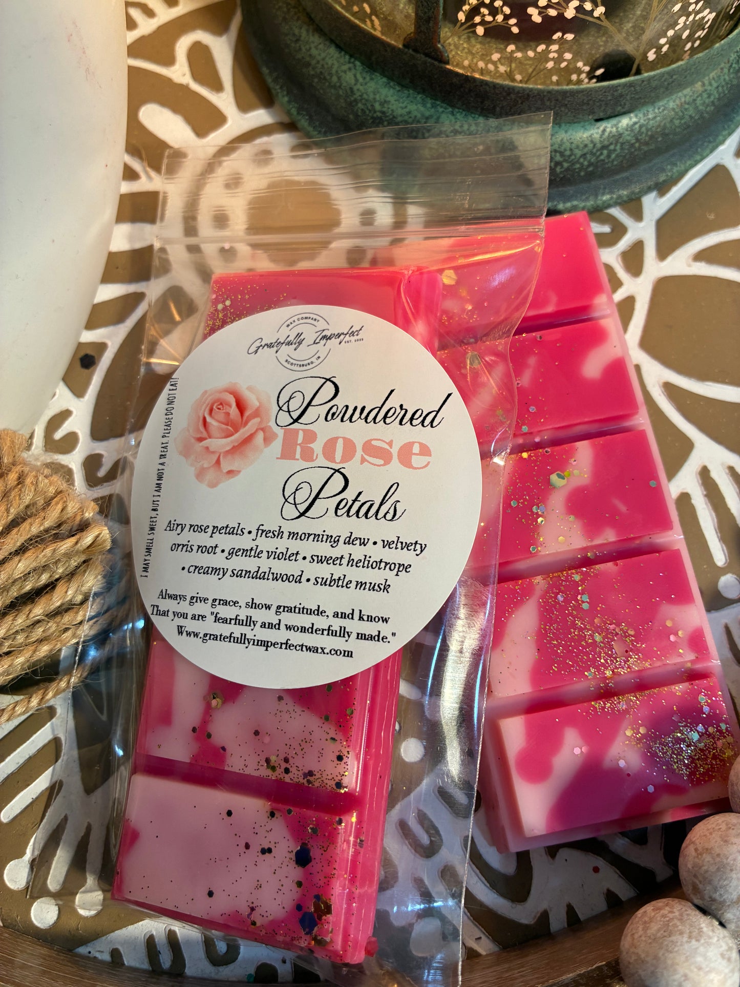 Powdered Rose Petals