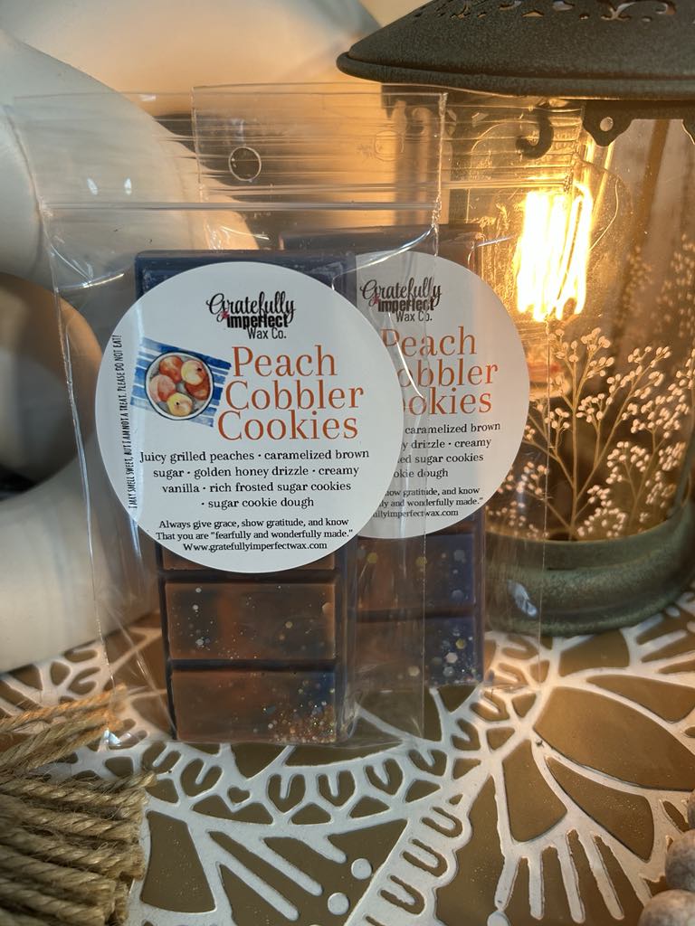 Peach Cobbler Cookies