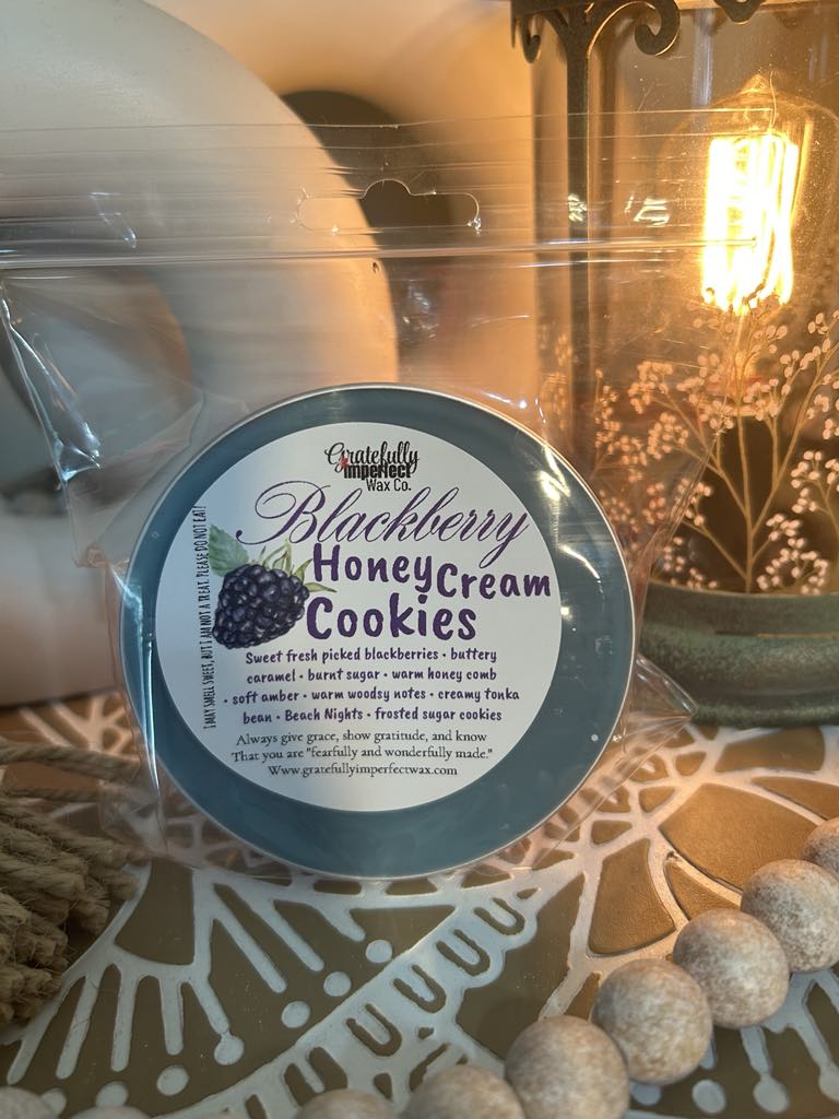 Blackberry Honey Cream Cookies