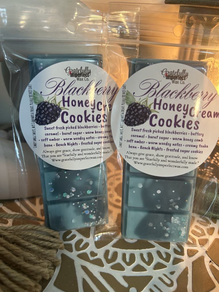 Blackberry Honey Cream Cookies