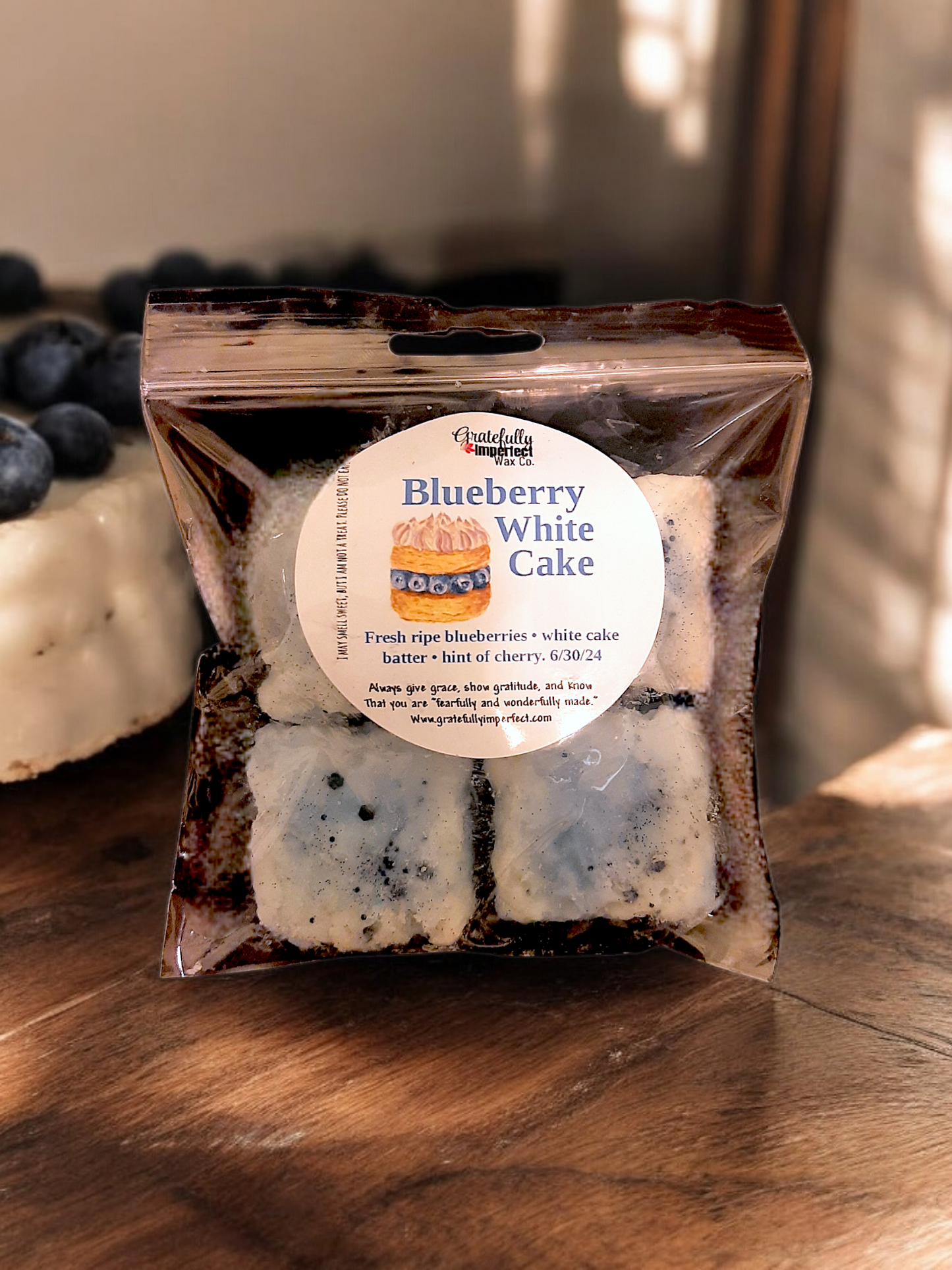 Blueberry White Cake