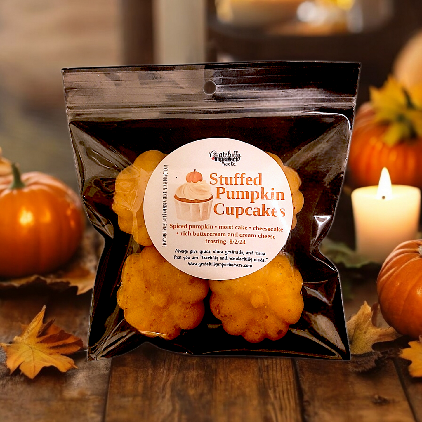 Stuffed Pumpkin Cupcakes