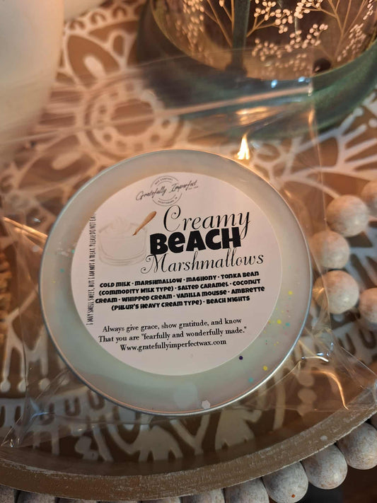Creamy Beach Marshmallows