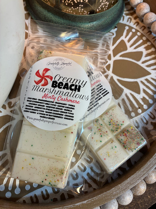 Creamy Beach Marshmallows Minty Cashmere