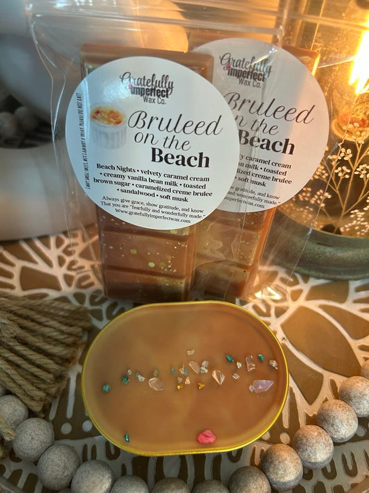 Bruleed on the Beach
