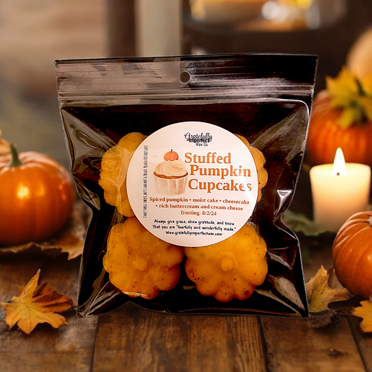 Stuffed Pumpkin Cupcakes