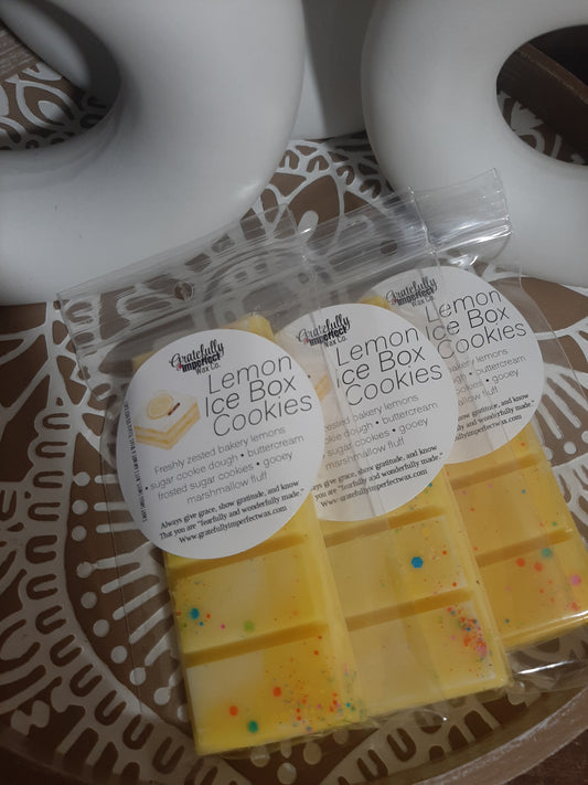 Lemon Ice Box Cookies